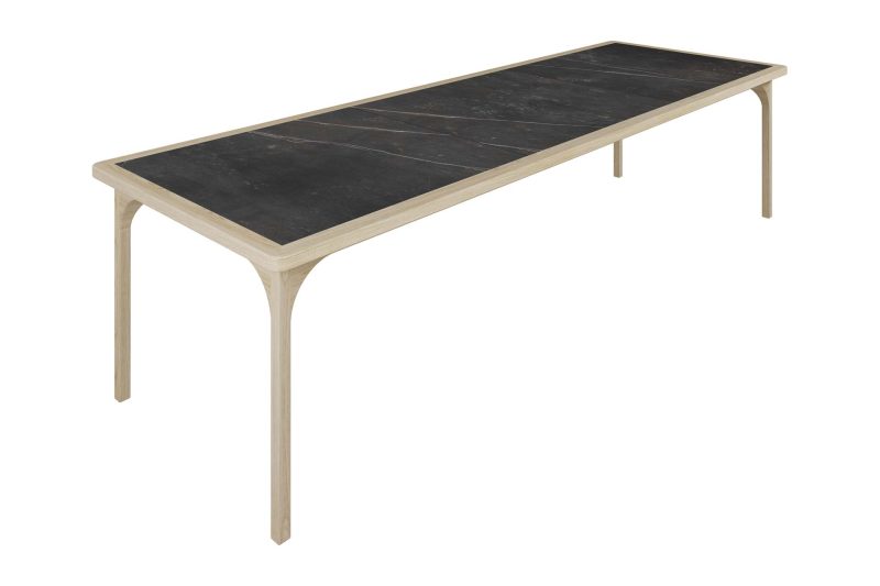 Serenique Dining Table + Dekton Kelya Upgrade Fabric 