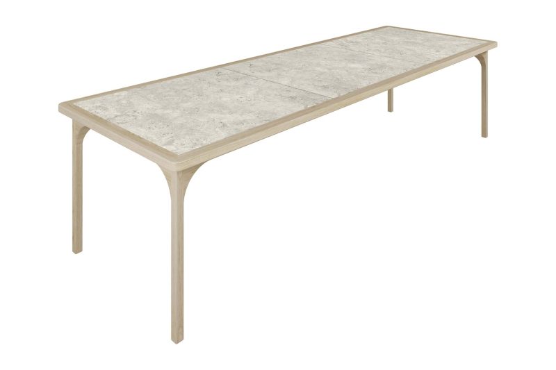 Serenique Dining Table + Dekton Sabbia Upgrade Fabric 