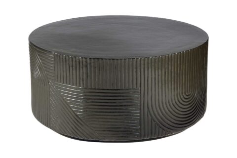 cer serenity textured round coffee table C30802542 iron 1 main web