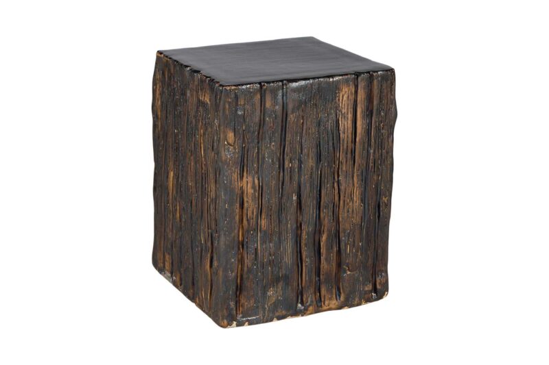 The Stump Stool Square Fabric
