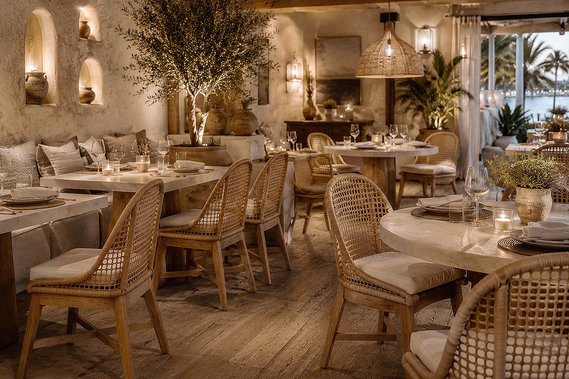 Lifestyle Nautilus Dining chair Landscape Restaurant