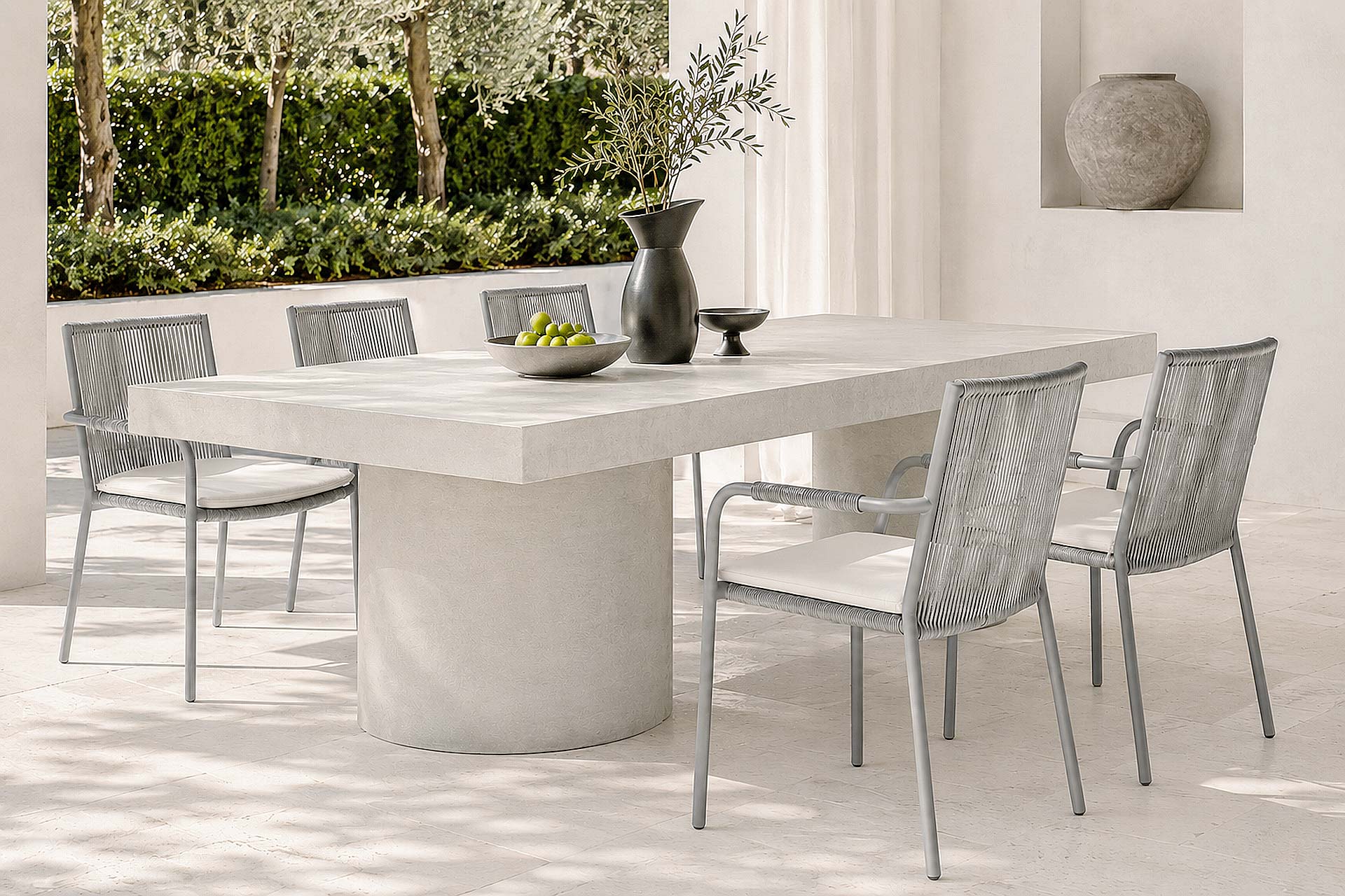 Lifestyle Stockholm dining chair dark grey landscape